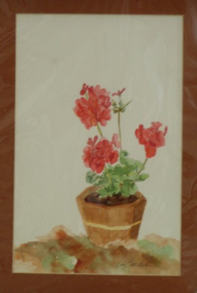 Click here to view Geranium Pot by Lin Beribak