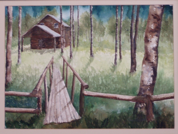 Click here to view Path to Cabin by Lin Beribak