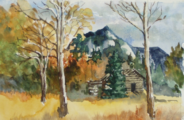 Click here to view Rustic Cabin by Lin Beribak
