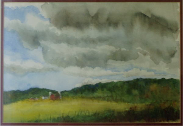 Click here to view Storm Over Como by Lin Beribak