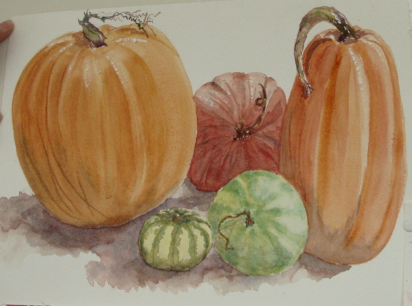 Click here to view Pumpkins by Lin Beribak
