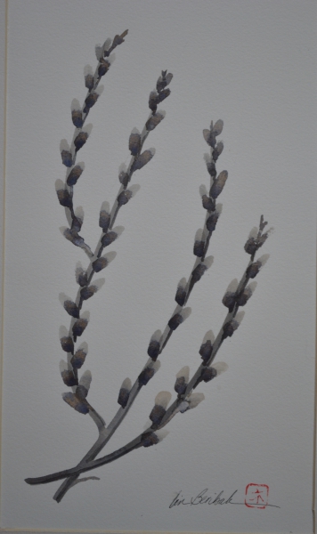 Click here to view Pussywillows, #1 by Lin Beribak