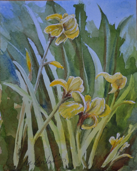 Click here to view Bloom Where You Are Planted, 1 by Lin Beribak