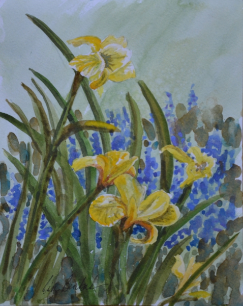 Click here to view Bloom Where You Are Planted, 2 by Lin Beribak